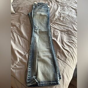 Maurices Light Blue Flare Jeans size 9/10 long - NWT